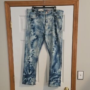Anthropolgie Pilcro tie dye boyfriend slim jeans